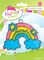 DIY Makit & Bakit Winking Rainbow Stained Glass Suncatcher Kit Kids Craft